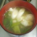 ヨシヨッシー's cooksnap of when they made ネギとベーコンと豆腐のスープ.