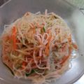 あまみさ's cooksnap of when they made セロリきゅうり春雨のナムル風サラダ.