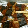 びーぐるはにー's cooksnap of when they made 肉より手が出る☆ﾊﾞｰﾍﾞｷｭｰ串焼き.