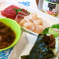 horseland's cooksnap of when they made お肉と海鮮の手巻きずし.