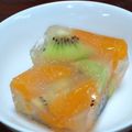 ★白峰★'s cooksnap of when they made シュワーみかん寒天.