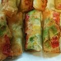todachima's cooksnap of when they made アボカドとチキンの春巻き.