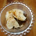ラブリークッキー's cooksnap of when they made 大好き♬黒糖寒天★バニラ添え.