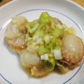 ちゃきんぐ's cooksnap of when they made 酒の肴☆帆立の酢味噌和え.