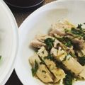 りさっち33's cooksnap of when they made 鶏肉、ルッコラ、パクチーの柚子胡椒サラダ.