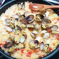 ちいたくかあさん's cooksnap of when they made 本格パエリア　ホットプレートで簡単.