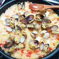 ちいたくかあさん's cooksnap of when they made 本格パエリア　ホットプレートで簡単.