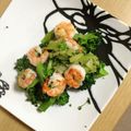 クックANLLO1☆'s cooksnap of when they made ☆簡単♪えびとブロッコリーのバジル炒め☆.