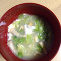 クックANLLO1☆'s cooksnap of when they made エリンギとレタスのコクうまスープ.
