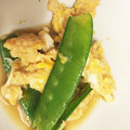 りさらーそん's cooksnap of when they made きぬさやと卵とじ◆簡単！ヘルシー.