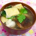 小梅チャン♡'s cooksnap of when they made 鶏肉の美味しいお雑煮の出汁☆.