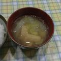 ラリー＆サラ's cooksnap of when they made 本気の白菜消費に♪白菜のお味噌汁.