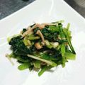 ひっかー☆food's cooksnap of when they made ゴハンがススム美味しすぎる小松菜の和え物.