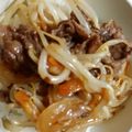 ささらんらん's cooksnap of when they made 節約☆美味しいガッツリもやし丼！.
