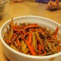 ぽてもこ's cooksnap of when they made ♪ウドのシャキシャキきんぴら♪.
