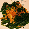 chiko69's cooksnap of when they made ほうれん草と桜エビの小鉢.