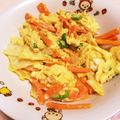 クック7MM3R9☆'s cooksnap of when they made 節約レシピ☆キャベツとにんじん卵の炒め物.