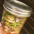 みる１'s cooksnap of when they made 胡麻の香り♪白菜と水菜のサラダ.