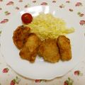 pitachan1's cooksnap of when they made お弁当用ひと口チキンカツ.