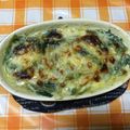 ナカハマちゃん's cooksnap of when they made ほうれんそうグラタン（仮).