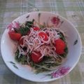 オレンジリング's cooksnap of when they made 簡単 トマト しらす 和風 サラダ ♪.