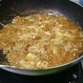 たっし～'s cooksnap of when they made お好みソースで明太もちチーズもんじゃ焼き.