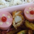 ＊まめゴマ＊'s cooksnap of when they made お弁当に✿水玉が可愛いソーセージ.
