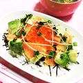 あんころりんちょまん's cooksnap of when they made 話題入り♪鮭とイクラの親子ちらし寿司.