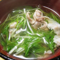 unidapyon's cooksnap of when they made 水菜と豚肉のはりはり汁.