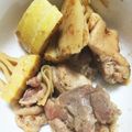 ふさふさ猫's cooksnap of when they made 筍と鳥肉の煮物.