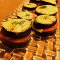 とみ家's cooksnap of when they made 茄子とトマトで♪夏野菜のミルフィーユ.