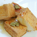 りんご華☆1219's cooksnap of when they made 簡単！厚揚げ（絹揚げ）柚子こしょう添え.