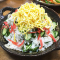 YUKIKI☆'s cooksnap of when they made しらすとわかめの混ぜ寿司.