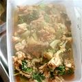 たかはしR's cooksnap of when they made 節約メニュー☆レタスの外葉で卵とじ.