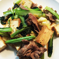 シバイヌりゅう's cooksnap of when they made こってり厚あげと小松菜オイスター炒め.