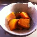 キャトルドッグ's cooksnap of when they made かぼちゃの炊いたん　レンジでチン♪で.