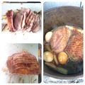 2児のパパだ's cooksnap of when they made バーベキューで喜ばれる焼豚ダッチオーブン.