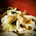 miyabi's cooksnap of when they made たけのこと薄揚げのさっと煮.