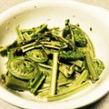 ＊とし＊'s cooksnap of when they made ★こごみをゴマドレで★.