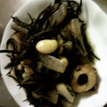 由芽15's cooksnap of when they made めんつゆで失敗なし♪ひじきとちくわの煮物.