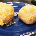 赤いプリン's cooksnap of when they made お弁当にも！ほんのりバターの卵おにぎり.
