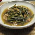 時花菜's cooksnap of when they made わらびと鶏ひき肉の煮もの.