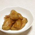 yuli1223's cooksnap of when they made 鶏のスペアリブで作る飴色手羽大根.
