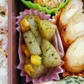 ぁ-たん's cooksnap of when they made お弁当に☆じゃがいもとコーンの青のり塩焼.