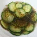 あやかんぱり's cooksnap of when they made もずく胡瓜のオリーブオイル和え.