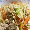 におしたり's cooksnap of when they made キャベツと豆腐の炒め物.