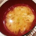 eiyoushi's cooksnap of when they made キャベツと油揚げ★味噌汁.