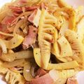 イカママ's cooksnap of when they made たけのことベーコンのパスタ.
