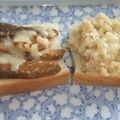きらり流れ星's cooksnap of when they made 茄子味噌のチーズ☆トースト.