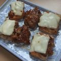 きらり流れ星's cooksnap of when they made 豚の塩麹豆腐巻き味噌チーズ焼き.
